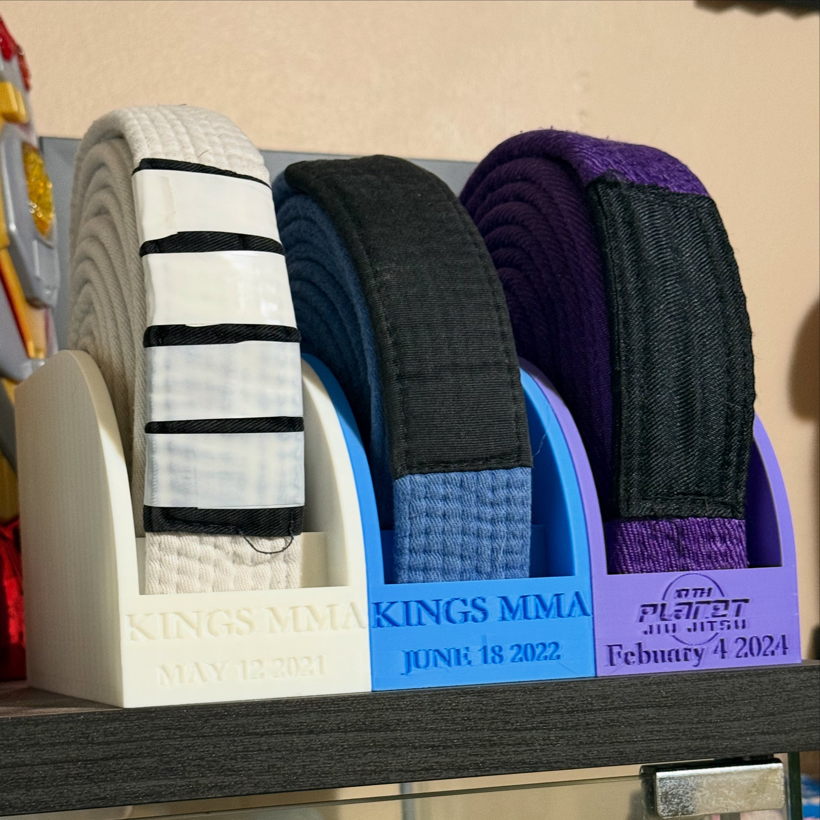 Custom Bjj Belt Display