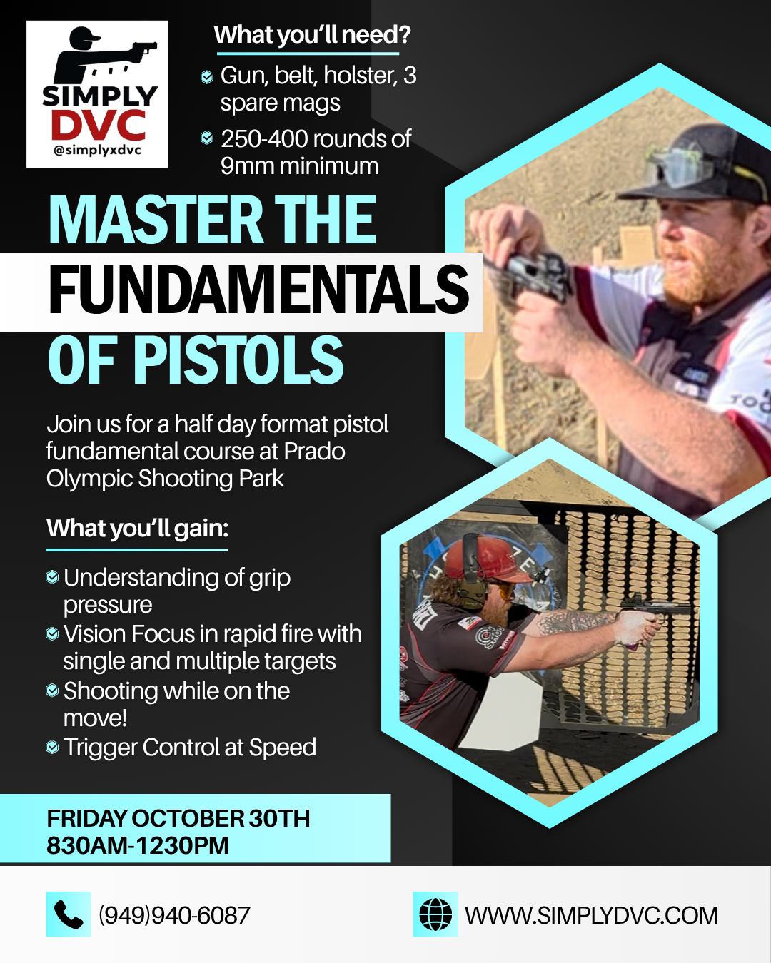Mastering Pistol Fundamentals (October 30th)