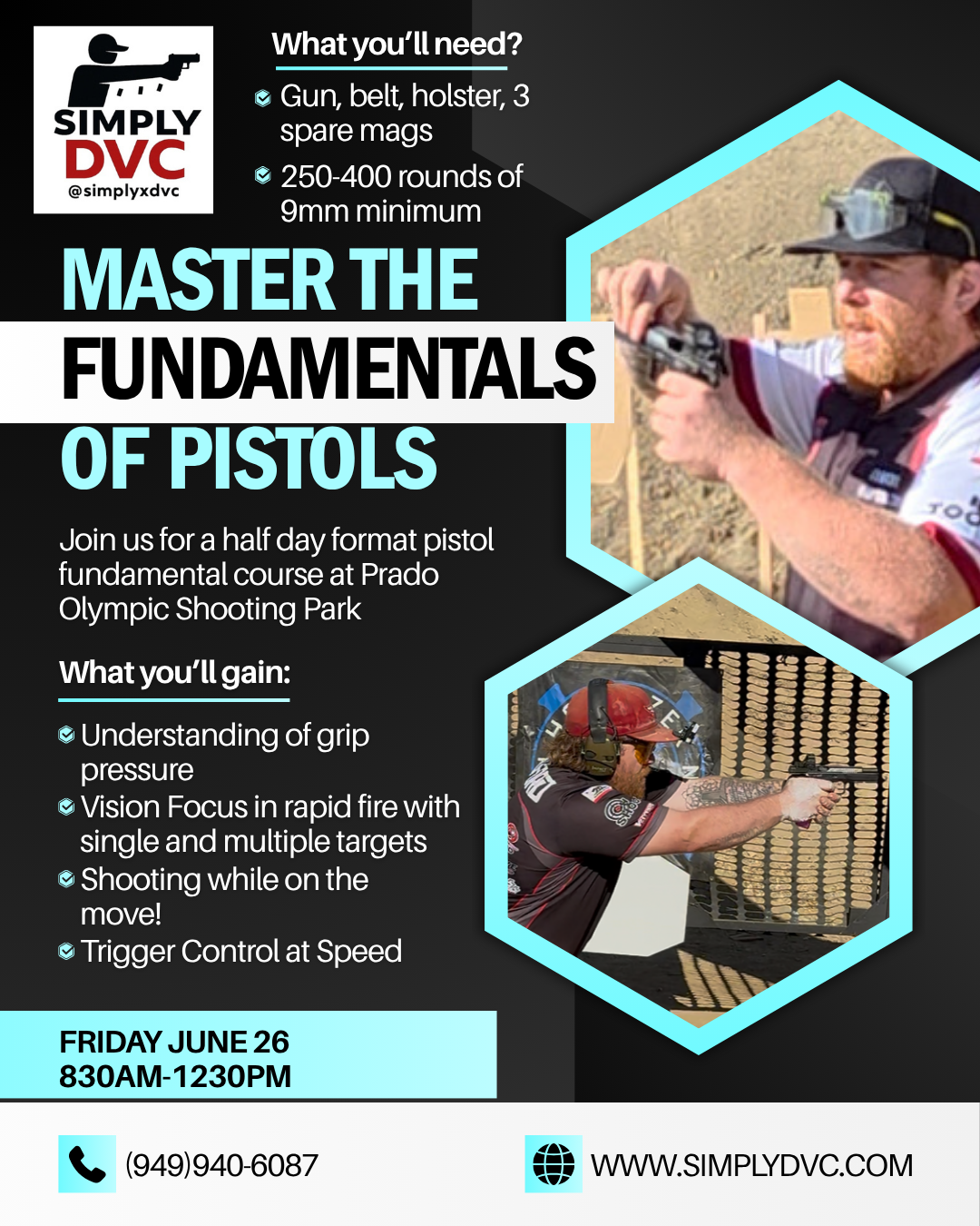 Mastering Pistol Fundamentals (June 26th)